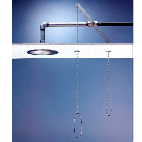 Speakman Lifesaver SE-236 Ceiling Mounted Deluge Shower with Chain & Ring