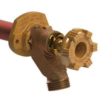 Woodford Model 14 - 4" to 24" - Freezeless Residential Wall Faucet - Powder Coated Aluminum Handle