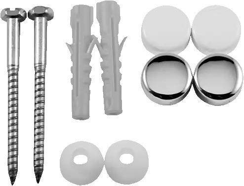 Duravit 0067011000 Universal Mounting Bracket - Chrome 5-7/8 " x 2-3/8 " x 3/4 "