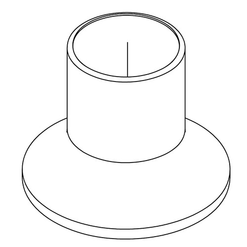 Kohler 1160759-2MB Escutcheon - Vibrant Brushed Moderne Brass