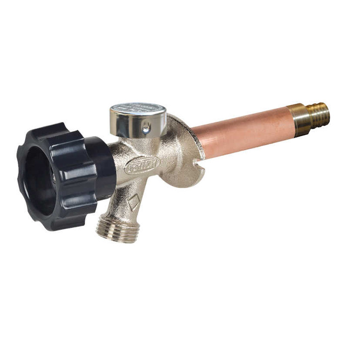 Prier 492-04 4 in. Anti-Siphon Wall Hydrant With 3/4 Inch PEX in