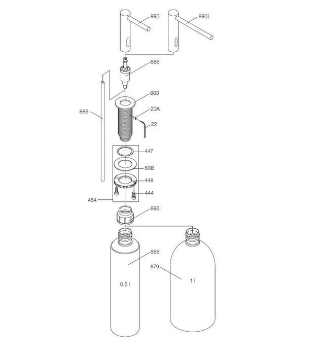 HastingsVola VR886 Container Pump Straw