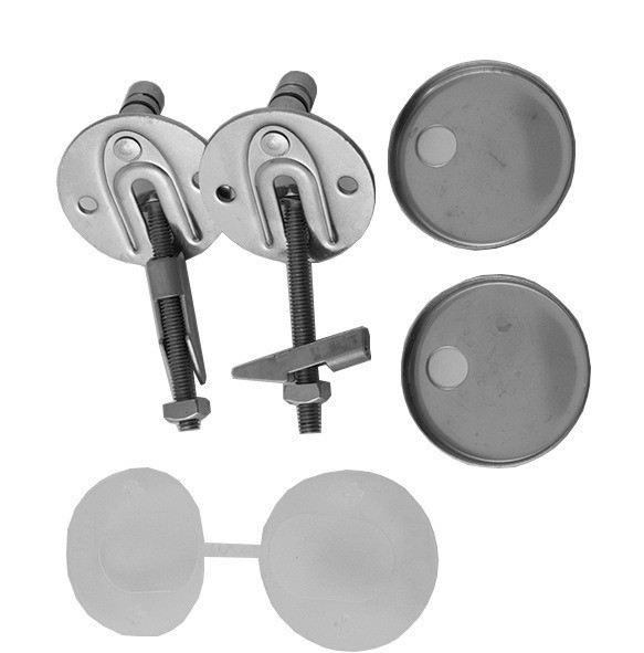 Duravit 0061631000 Hinge Set for Seat and Cover with or without Soft