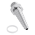 Chicago Faucets E7JKCP Laboratory Nozzle with 10 Serrations For Laboratory Hose