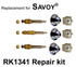 For Savoy RK1341 3 Valve Rebuild Kit