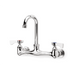 Krowne 12-802L - Commercial Series 8" Center Wall Mount Faucet, 8-1/2" Gooseneck, Low Lead