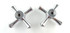 For Kwc Hdx7152Pr Deluxe Cross Handles Chrome