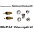 For American Standard RK4110-2 2 Valve Rebuild Kit