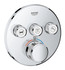 Grohe 29138000 Grohtherm SmartControl Triple Function Thermostatic Trim with Control Module