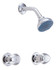 Gerber 58-460, G0058460 Gerber Hardwater Two Handle Shower Only Fitting 2.0gpm Chrome
