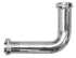 Closet Flush Elbow 2 X 5 X 7 Chrome   34514