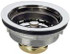 Matco-Norca SS-125 Chrome Plated Brass Sink Duo Strainer. 