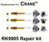 For Crane RK9905 3 Valve Rebuild Kit