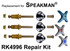 For Speakman RK4996 3 Valve Rebuild Kit