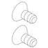 Kohler 1071848-Kb Screw- #4-40unc-2a X .250 - Black Iron