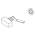 Kohler 1089001-Cp Lh Trip Lver Kit - Polished Chrome