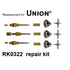 For Union Brass RK0322 3 Valve Repair Kit