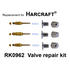 For Harcraft RK0962 3 Valve Rebuild Kit