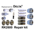For Delta RK2600 3 Valve Rebuild Kit