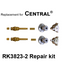 For Central Brass RK3823-2 2 Valve Shower Rebuild Kit