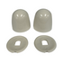 Gerber GA71505009 Tall Bowl Bolt Caps & Washers for All Gerber Gravity Toilets Plastic (Bag of 2) Biscuit