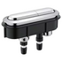 Grohe 49138000 Essence Actuator Dual Flush - Starlight Chrome