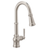Moen S72003EV2SRS Paterson Motion Control Smart Kitchen One-Handle High Arc Pulldown - Spot Resist Stainless