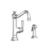 Newport Brass 2470-5313/26 Jacobean Single Handle Kitchen Faucet with Side Spray - Polished Chrome
