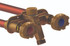 Woodford Model 22 - Freezeless Hot & Cold Wall Faucet - Powder Coated Aluminum Handle