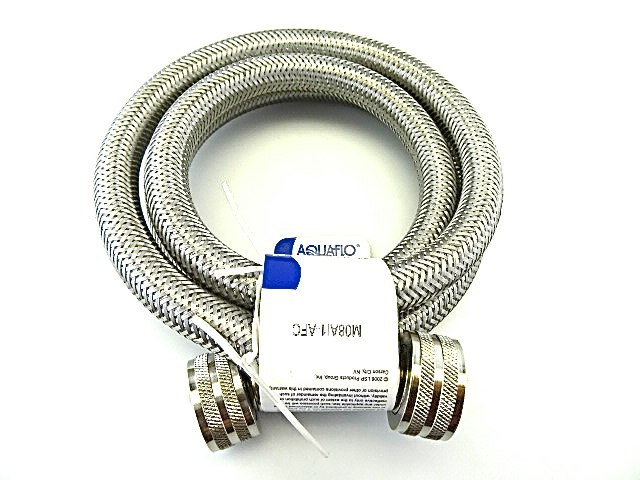 NBWMH4 4 ft. Stainless steel braided flexible washing machine hose