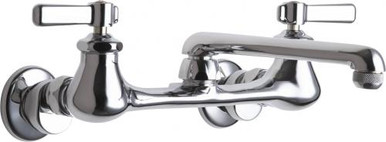 Chicago Faucets 540 Lde1abcp Wall Mounted Manual Sink
