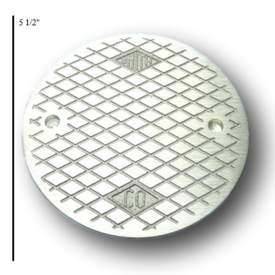 5-1/2 Cast Iron Grate Floor Drain Cover