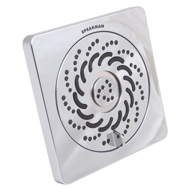 Speakman S-5000-E2 Exhilaration Duschkopf – 4 Sprühfunktionen, Poliertes Chrom