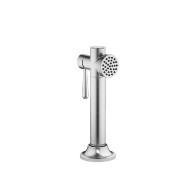 Robinet De Cuisine Dornbracht VAIA, Finition Dark Platinum Brossé, Avec Set De Pulvérisation – Neuf
