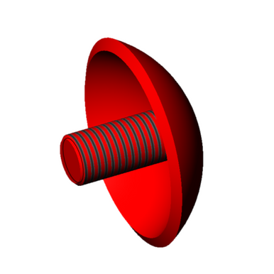 Dornbracht 9030300610015 Screw Red
