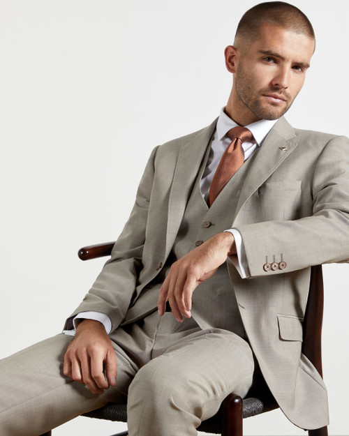 Plain Wool Modern Fit Jacket