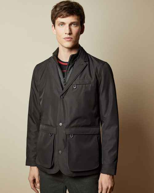 Wadded Jacket With Inner Layer