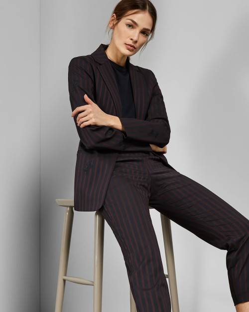 Tapered Cropped Trousers