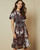 Amethyst Asymmetric Hem Dress