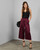 Satin Pleated Front Culottes