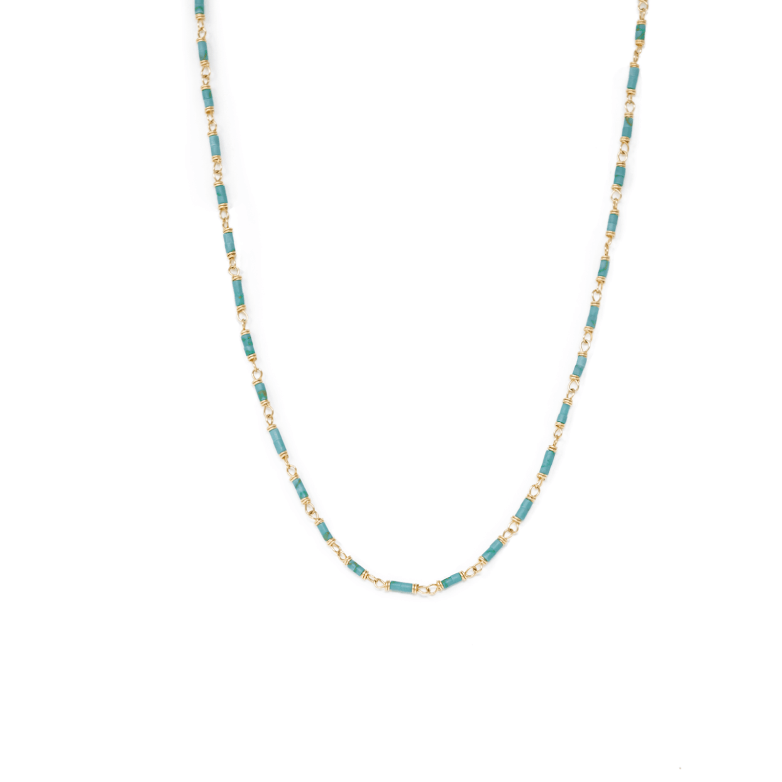 Handmade Jewelry Alyssa Turquoise Choker Necklace Liz James Designs