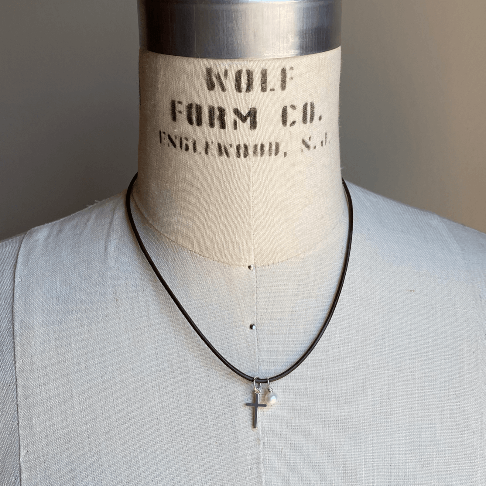 Men's Sterling Silver Cross Necklace - Holy Sacrifice | NOVICA