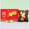 Chotta Bheem Kids Rakhi & Soan Papdi Sweet - For Europe
