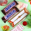 Aum Rakhi n Snicker Chocolate - For UK