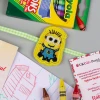 Minion Kids Rakhi with Crayola Crayons - For UK