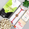 Ganesha Rakhi with Lime Sea Salt Chocolate & Cashew - For UK