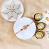 Divine Ganesha Rakhi Sweet Hamper - For UK