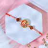 Ganesha Rakhi Set with Rose & Violet Creams - For UK