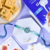 Floral Rakhi with Lindt n Sweet Hamper - For UK