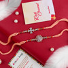 Designer Premium A D Rakhi Set - For UK